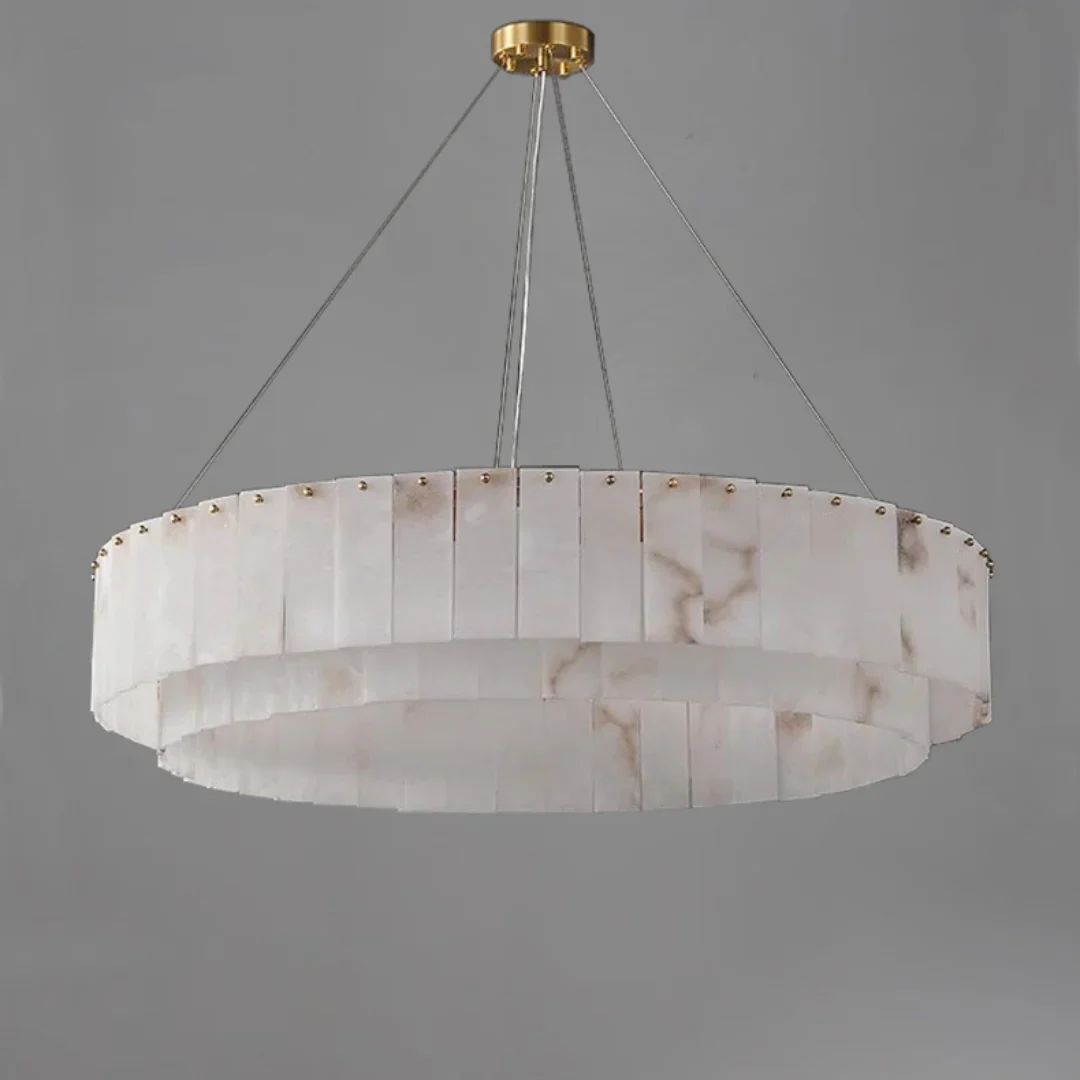 Rock Alabaster Chandelier - Image 21
