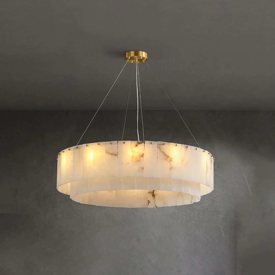 Rock Alabaster Chandelier - Image 23