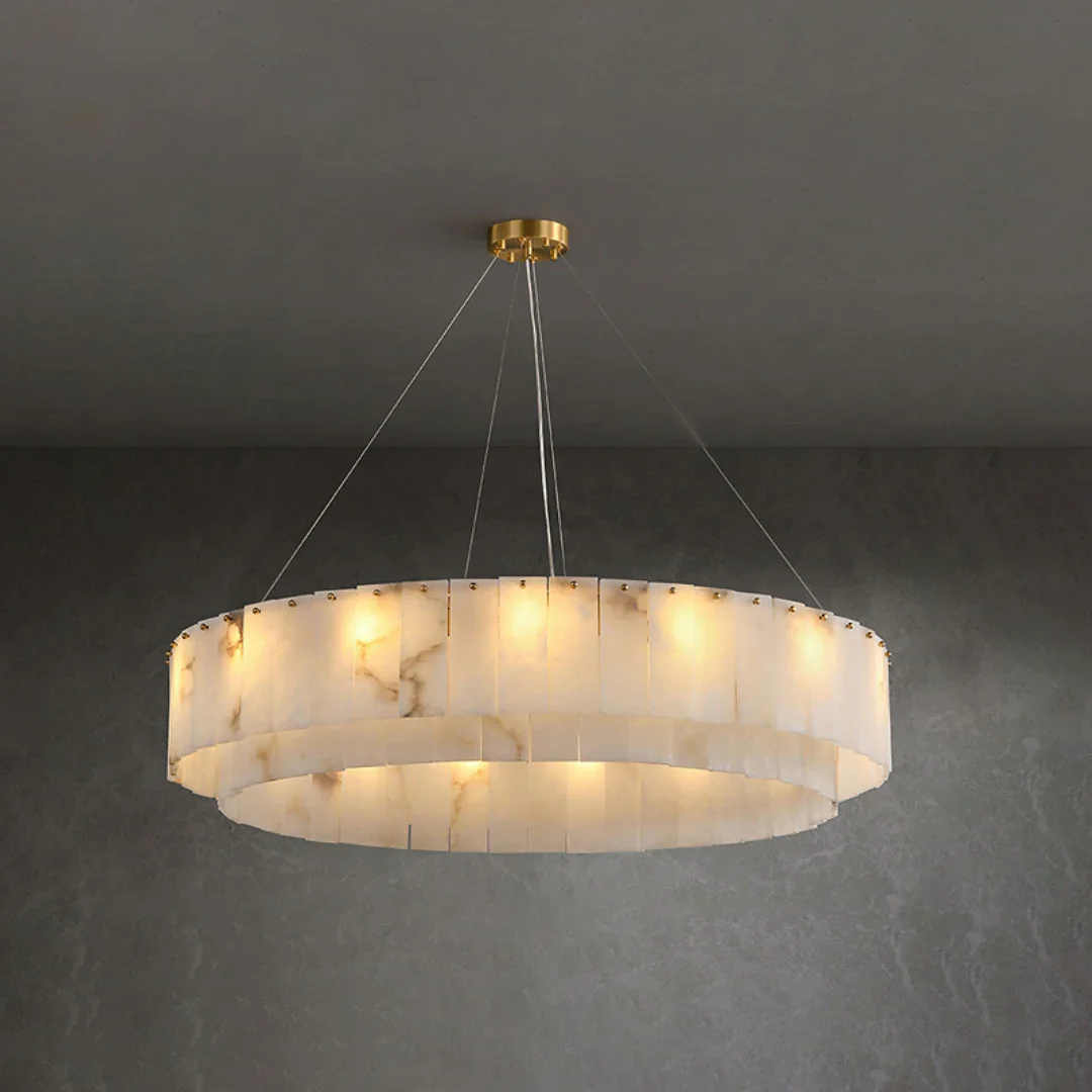 Rock Alabaster Chandelier - Image 24