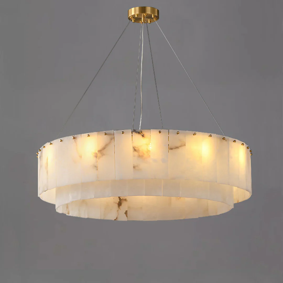 Rock Alabaster Chandelier - Image 25