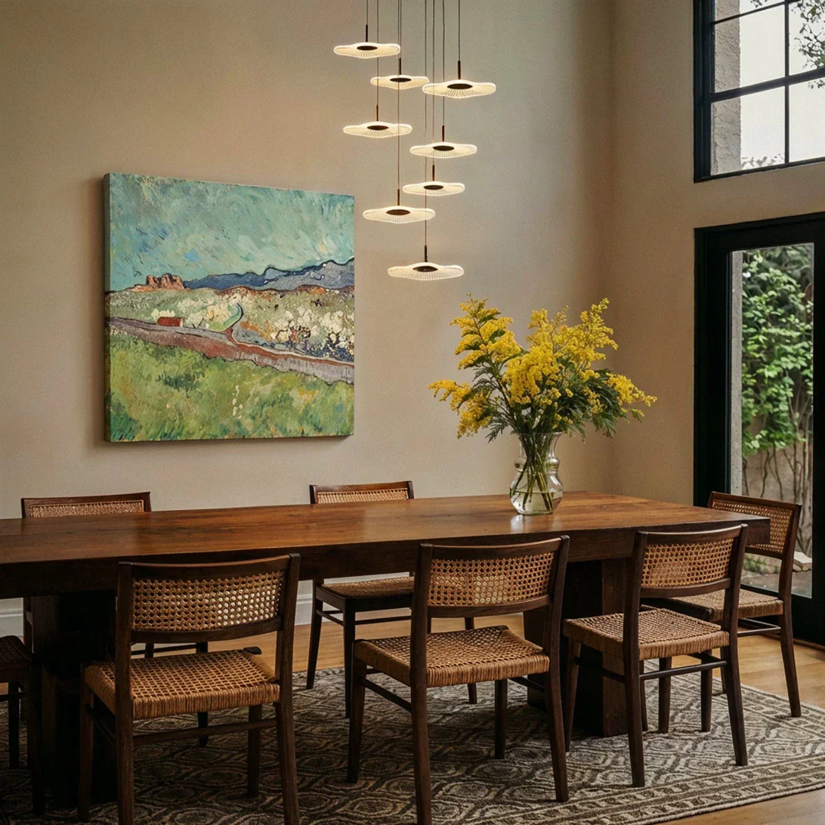 Rotasu Staircase Chandelier - Image 11