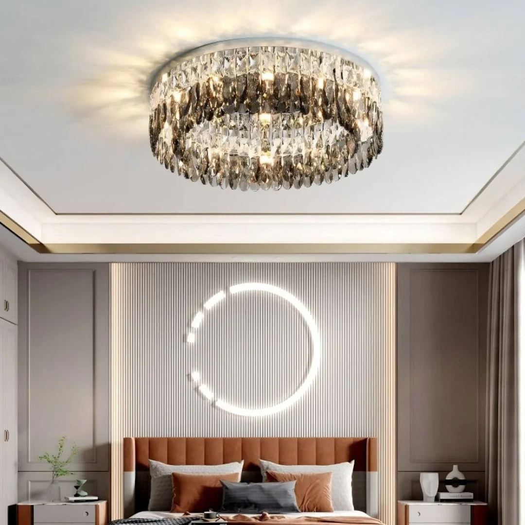 Round Giano Crystal Ceiling Ceiling light - Image 11