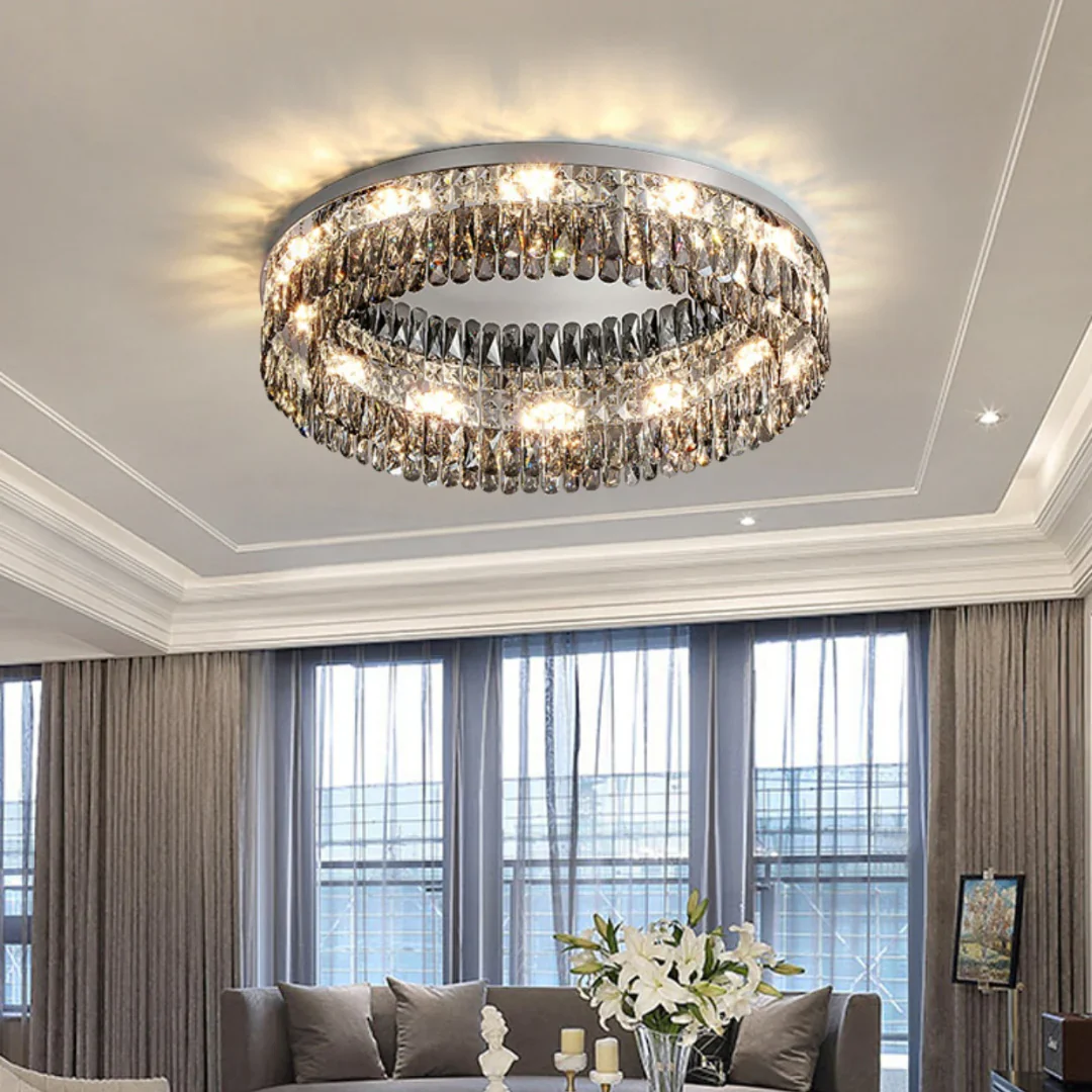 Round Giano Crystal Ceiling Ceiling light - Image 13