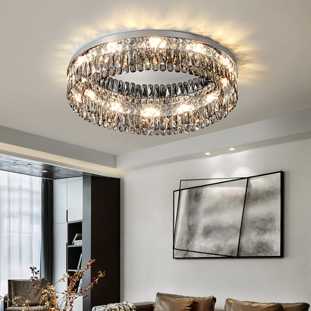 Round Giano Crystal Ceiling Ceiling light - Image 2