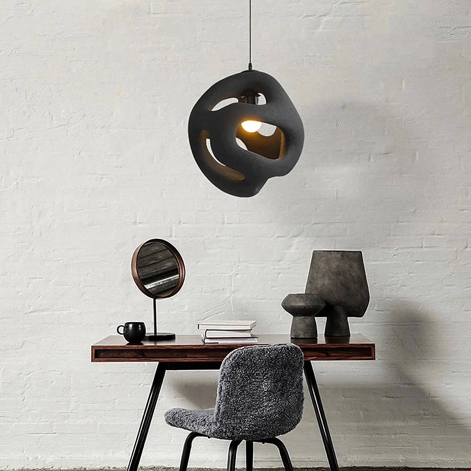 Round Hollow Pendant Lamp - Image 5