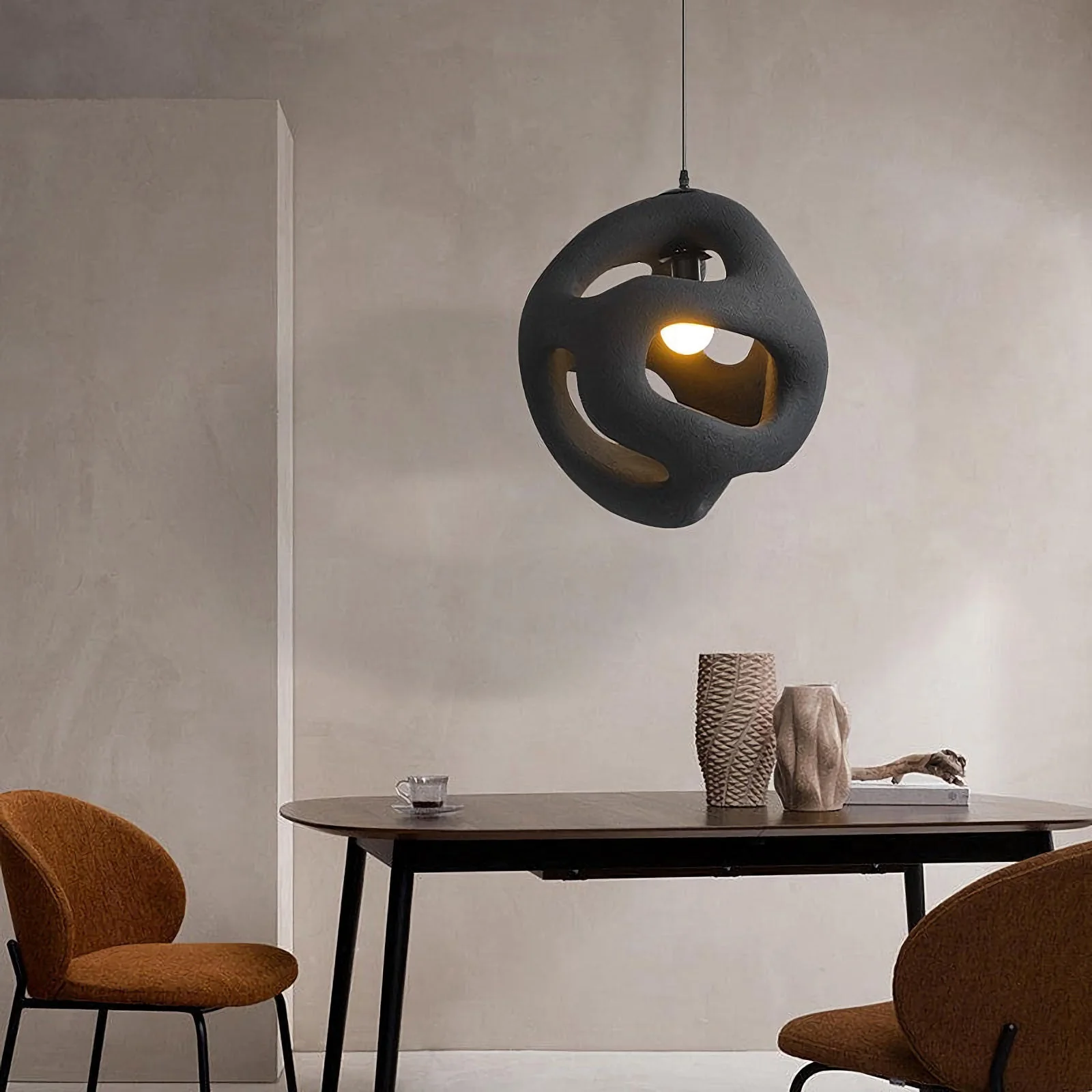 Round Hollow Pendant Lamp - Image 6
