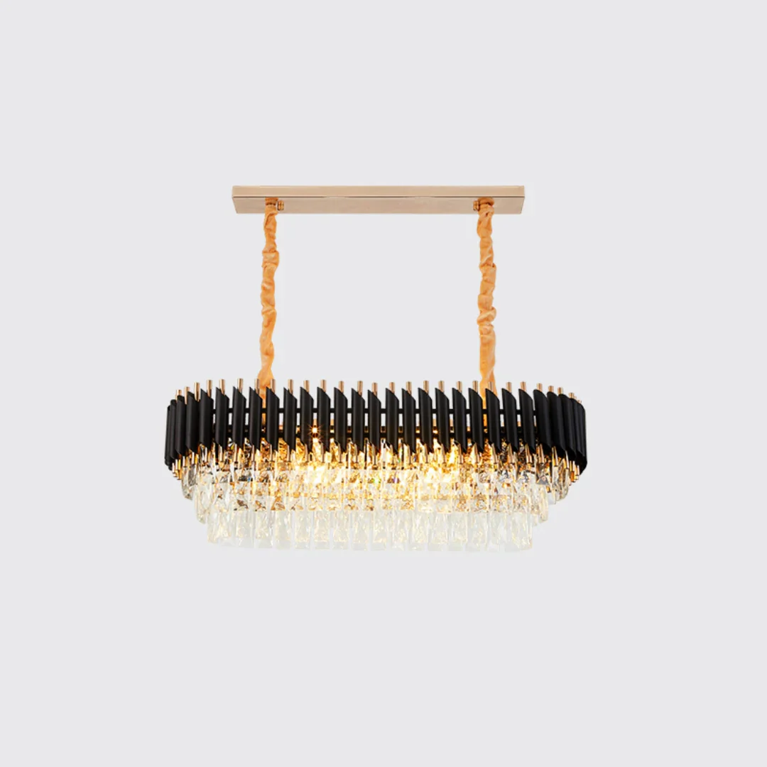 Round Raindrop Crystal Chandelier - Image 16