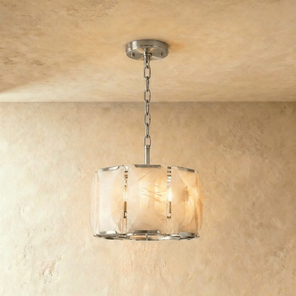 Sakhra Round Alabaster Chandelier - Image 10