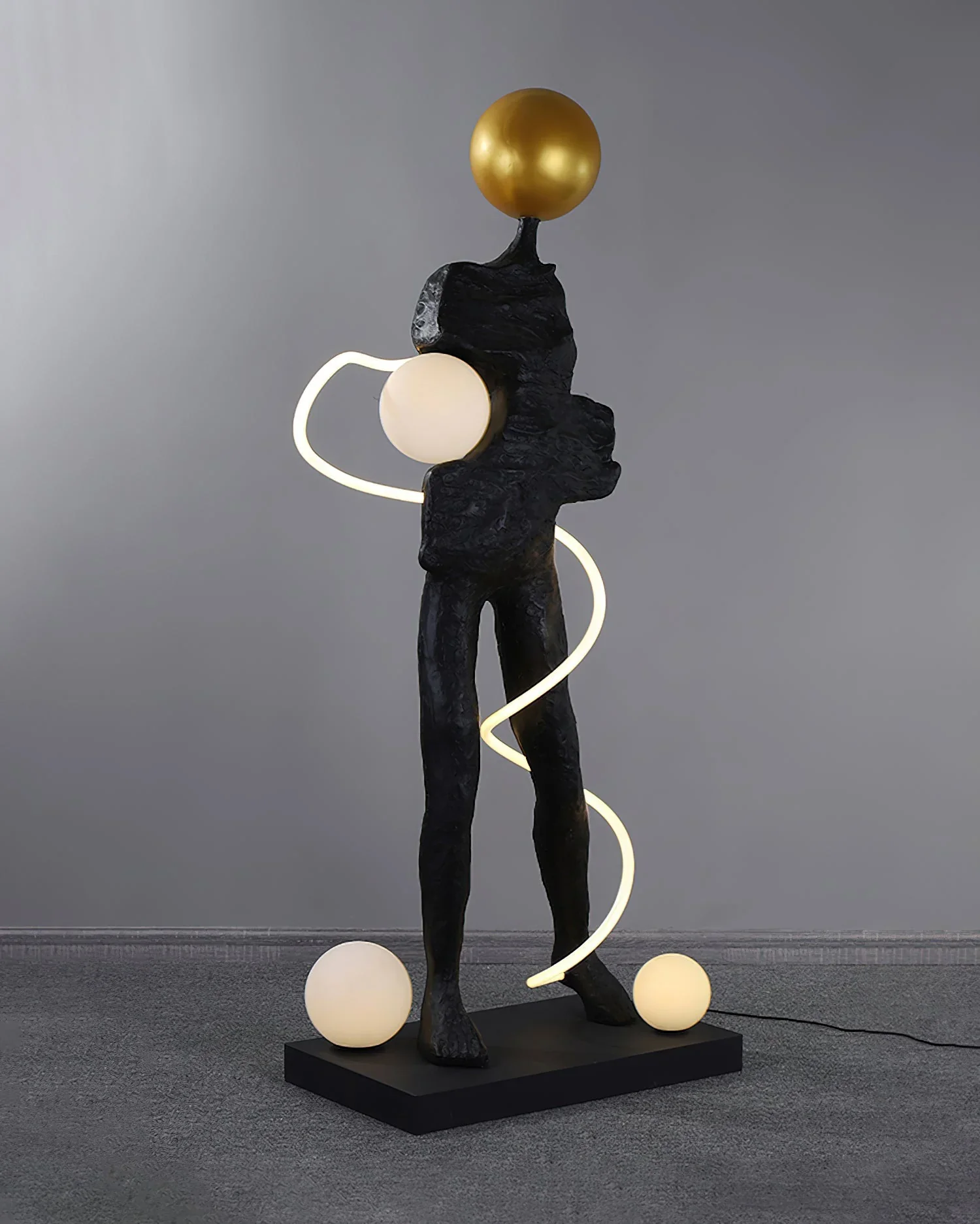 Sculpture Ginasta Spiral Floor Lamp - Image 10