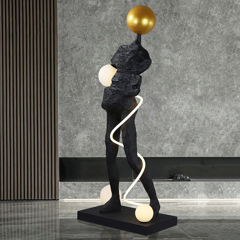 Sculpture Ginasta Spiral Floor Lamp - Image 3