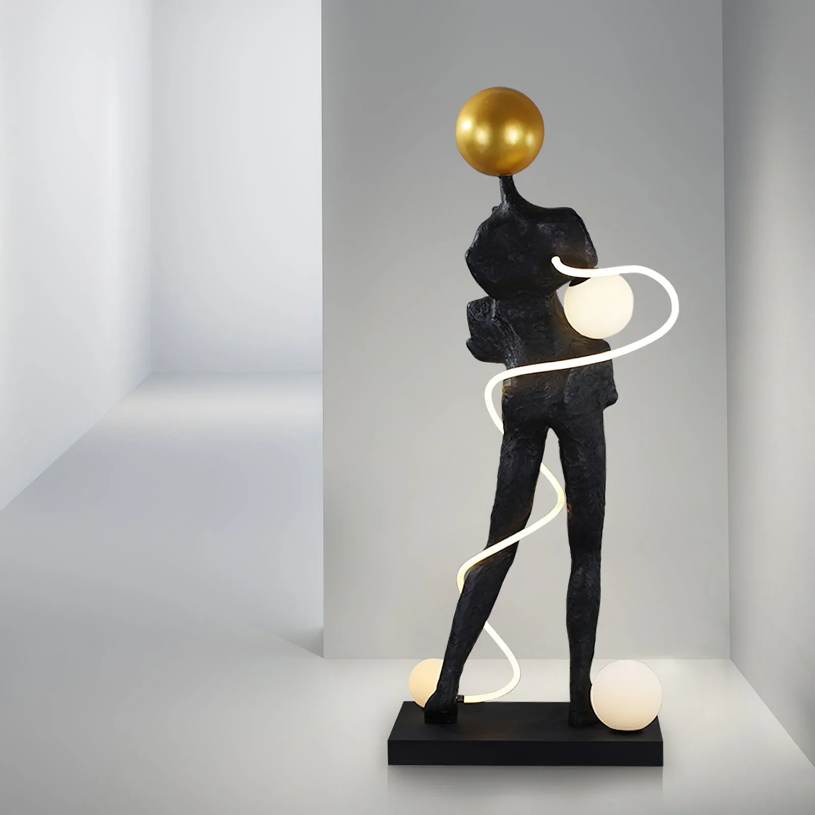 Sculpture Ginasta Spiral Floor Lamp - Image 7