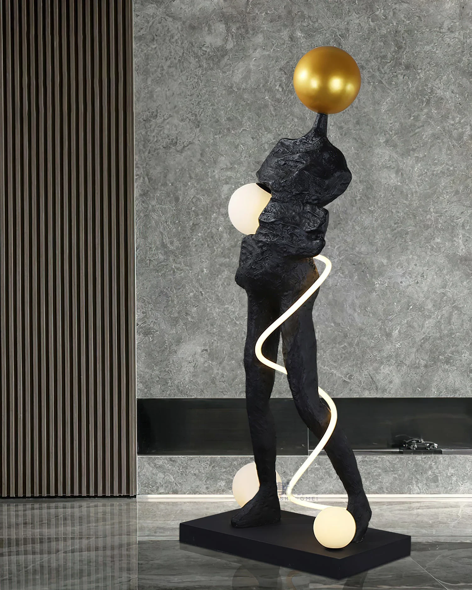 Sculpture Ginasta Spiral Floor Lamp - Image 8
