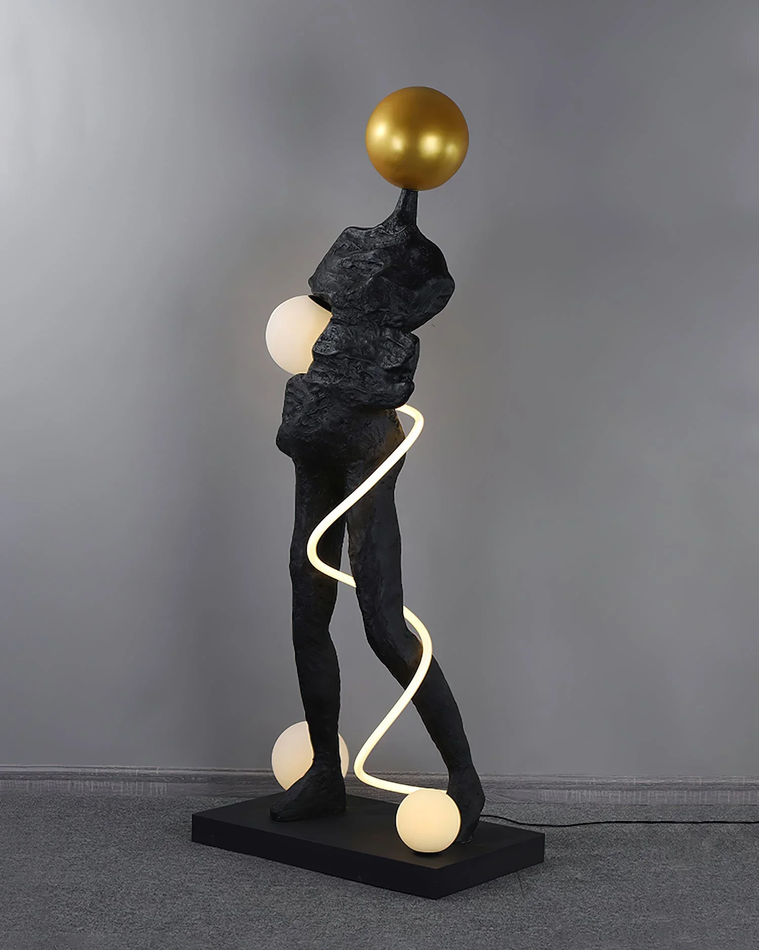 Sculpture Ginasta Spiral Floor Lamp - Image 9