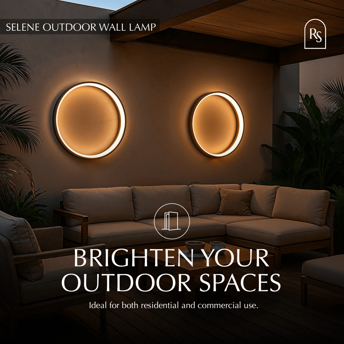 Selene Outdoor Wall Lamp - Image 4