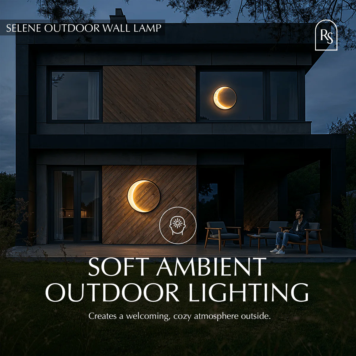 Selene Outdoor Wall Lamp - Image 7