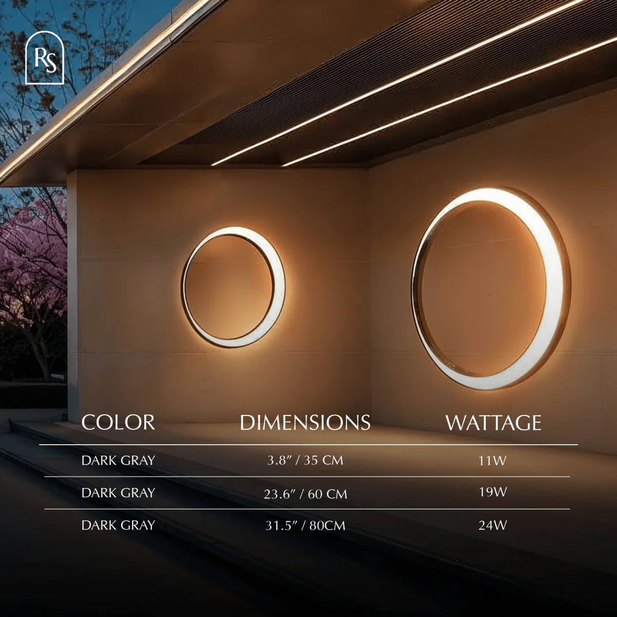 Selene Outdoor Wall Lamp - Image 8