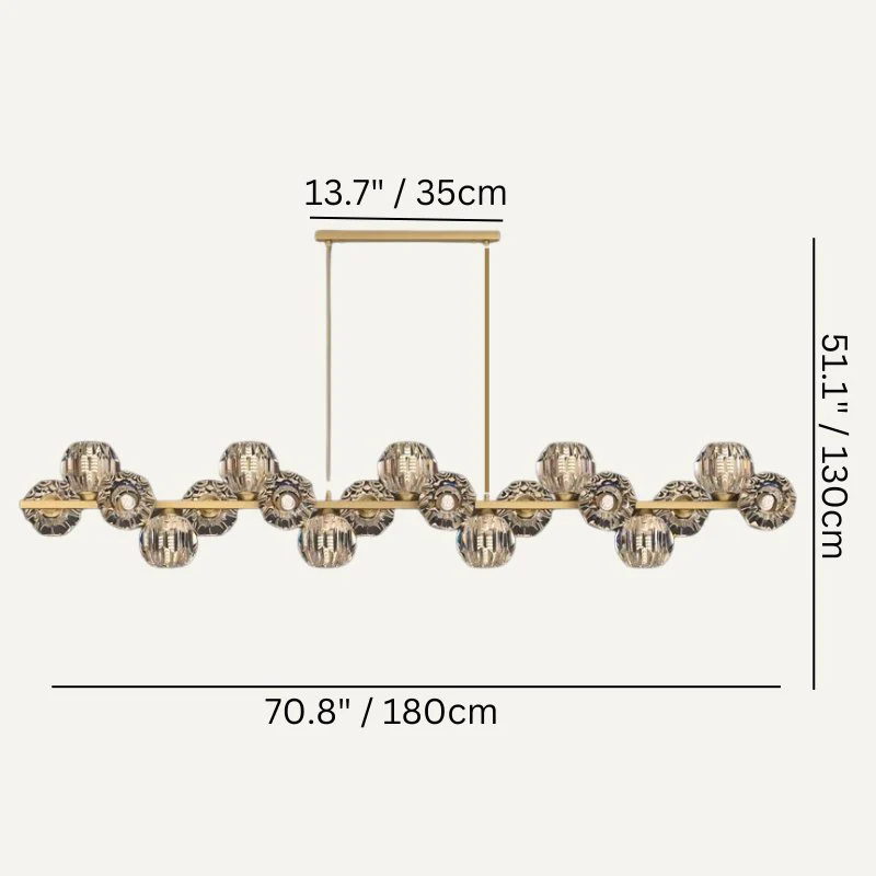 Serenity Linear Chandelier - Image 12