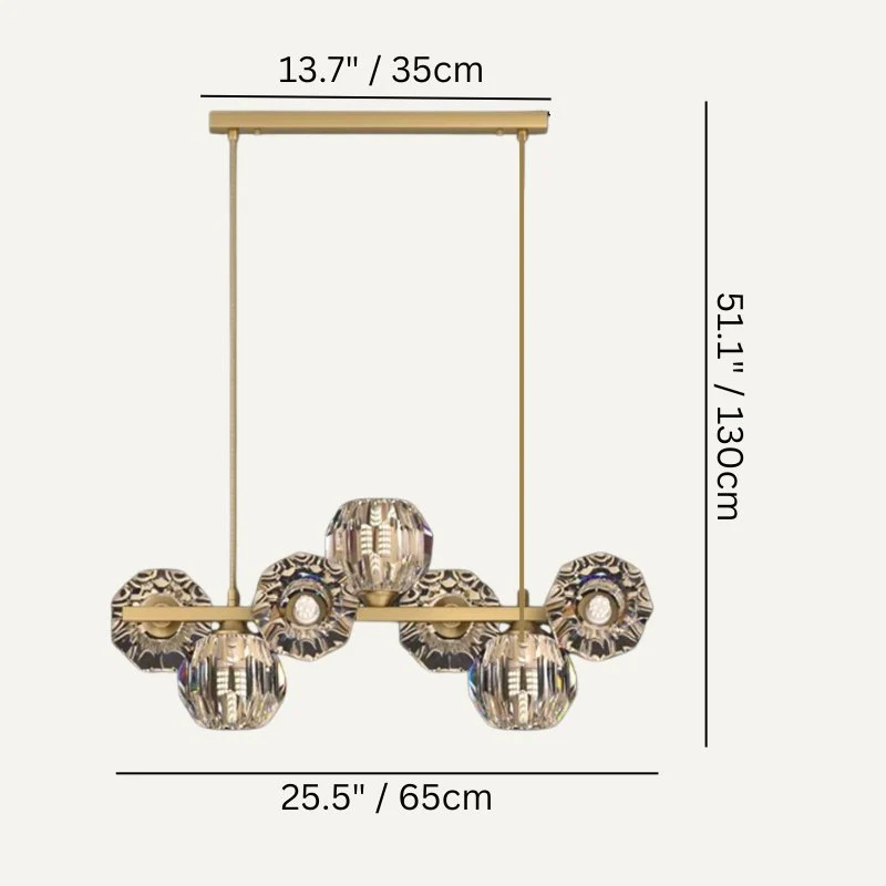 Serenity Linear Chandelier - Image 6