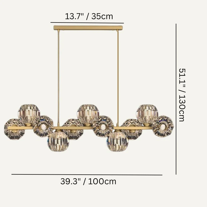 Serenity Linear Chandelier - Image 8