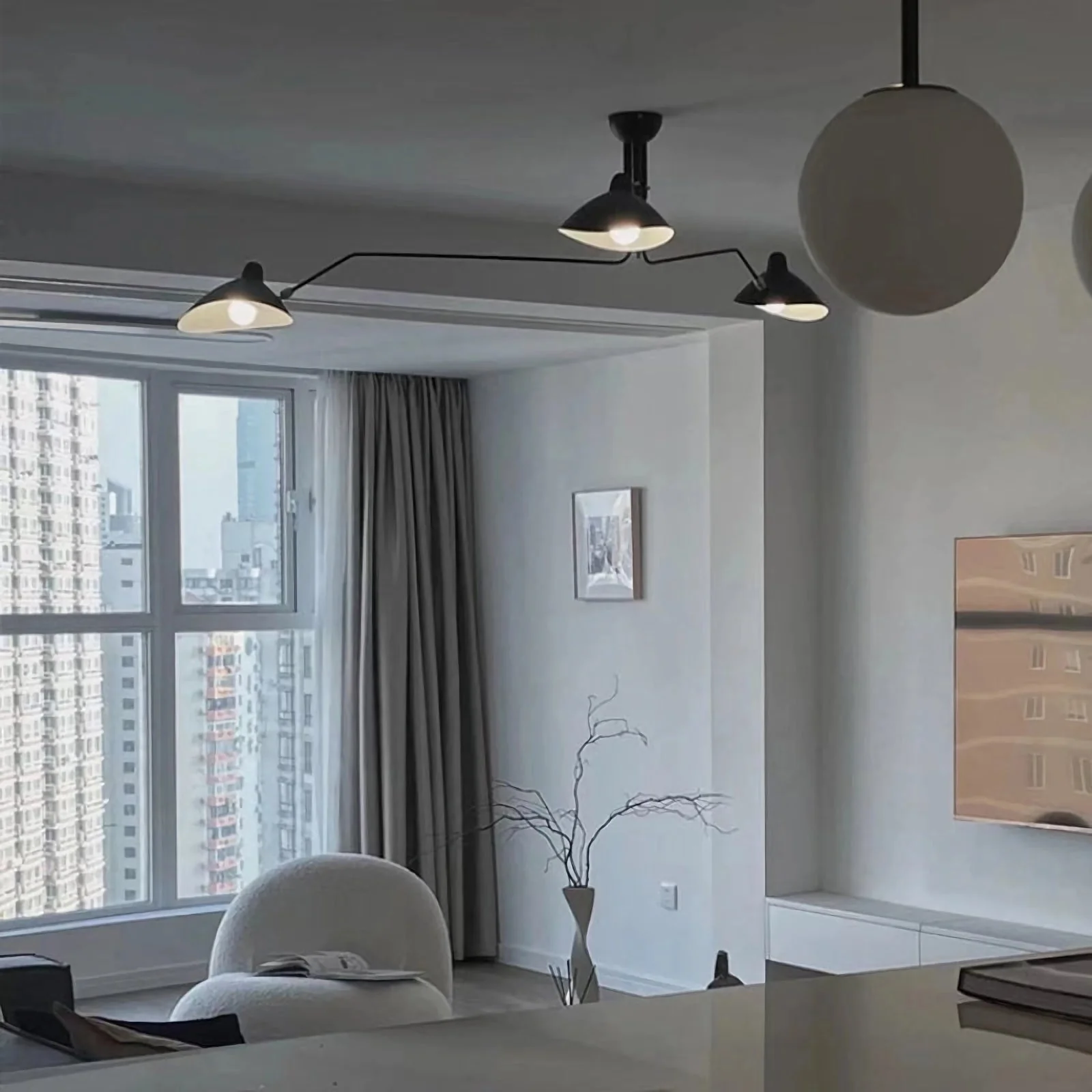 Serge Rotating Arm Ceiling light - Image 10