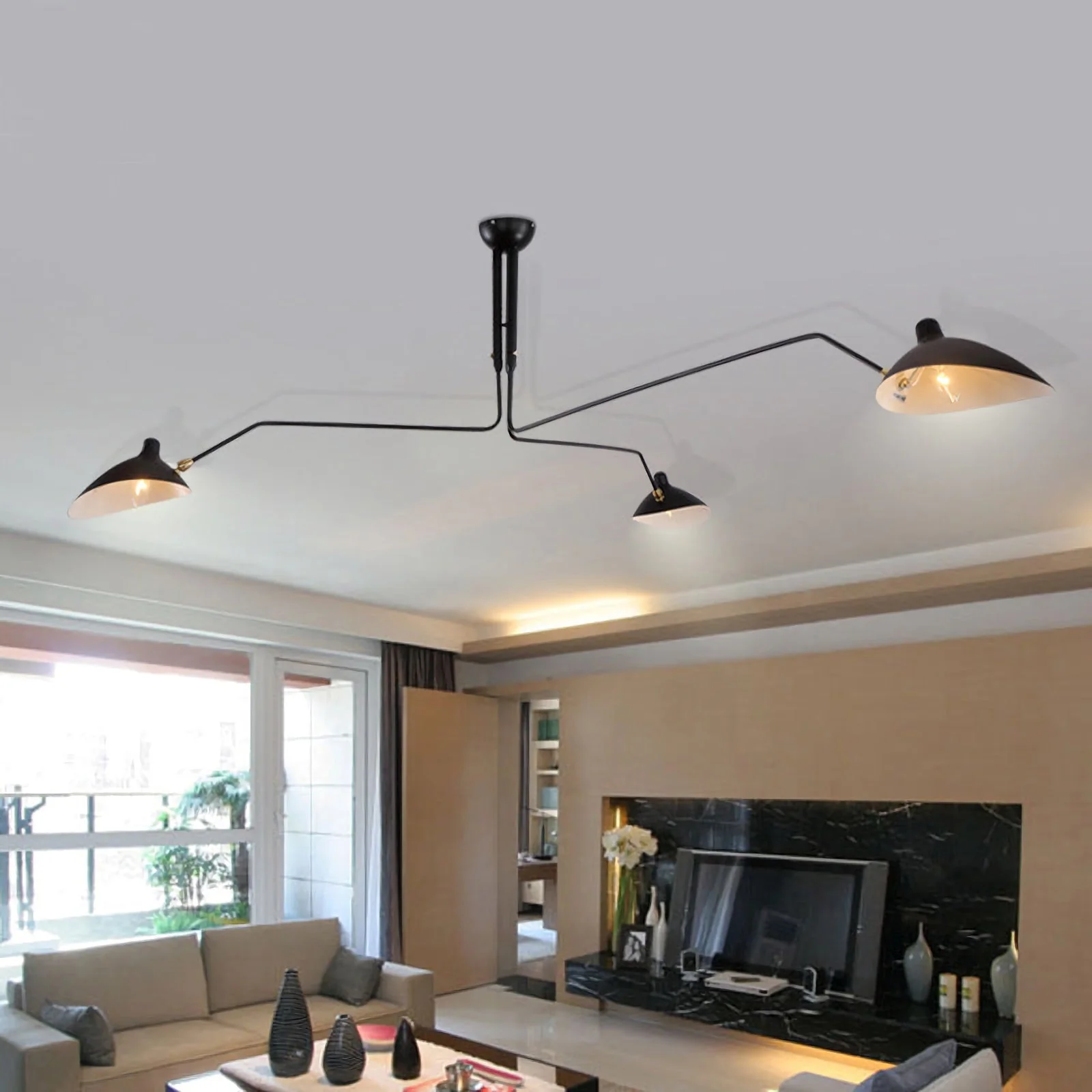 Serge Rotating Arm Ceiling light - Image 9