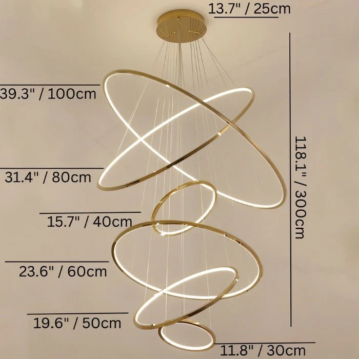 Shalom Round Chandelier - Image 10