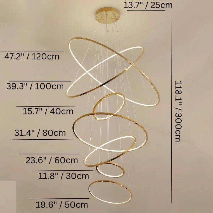 Shalom Round Chandelier - Image 11