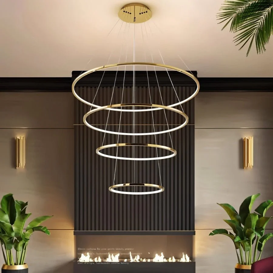Shalom Round Chandelier - Image 3