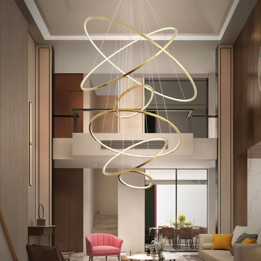 Shalom Round Chandelier - Image 4