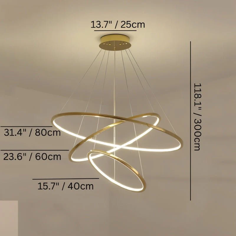 Shalom Round Chandelier - Image 8