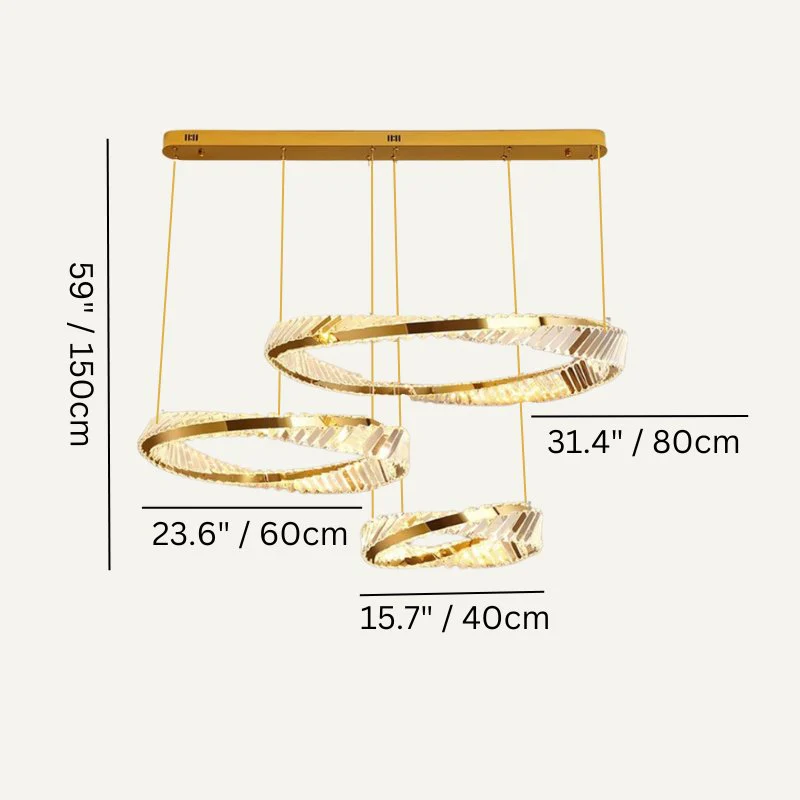 Shamayim Round Chandelier - Image 15