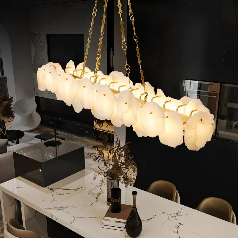 Shatkon Alabaster Chandelier Light - Image 2