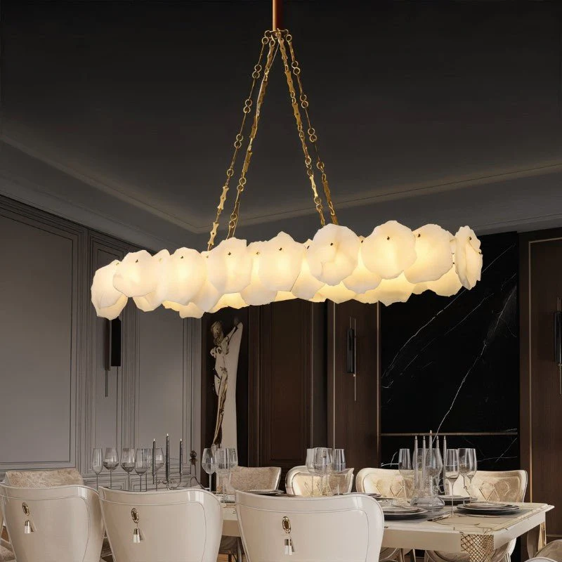 Shatkon Alabaster Chandelier Light - Image 3
