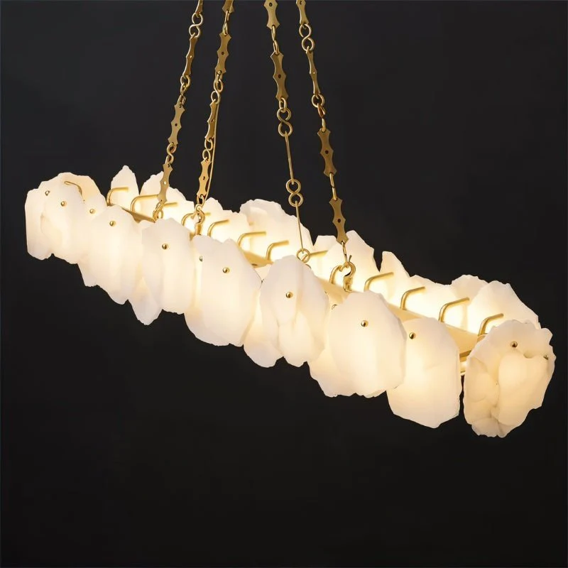 Shatkon Alabaster Chandelier Light - Image 4