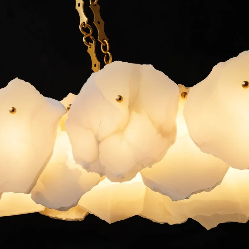 Shatkon Alabaster Chandelier Light - Image 6