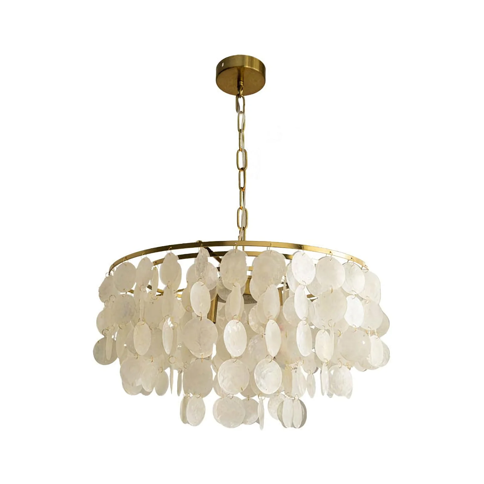 Shell Wind Chime Chandelier