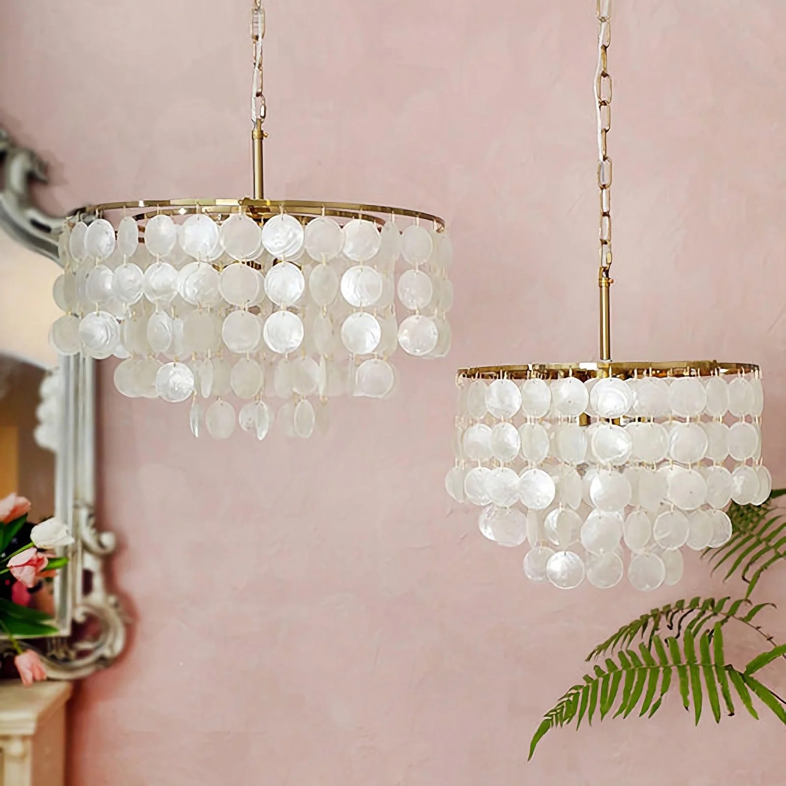 Shell Wind Chime Chandelier - Image 10