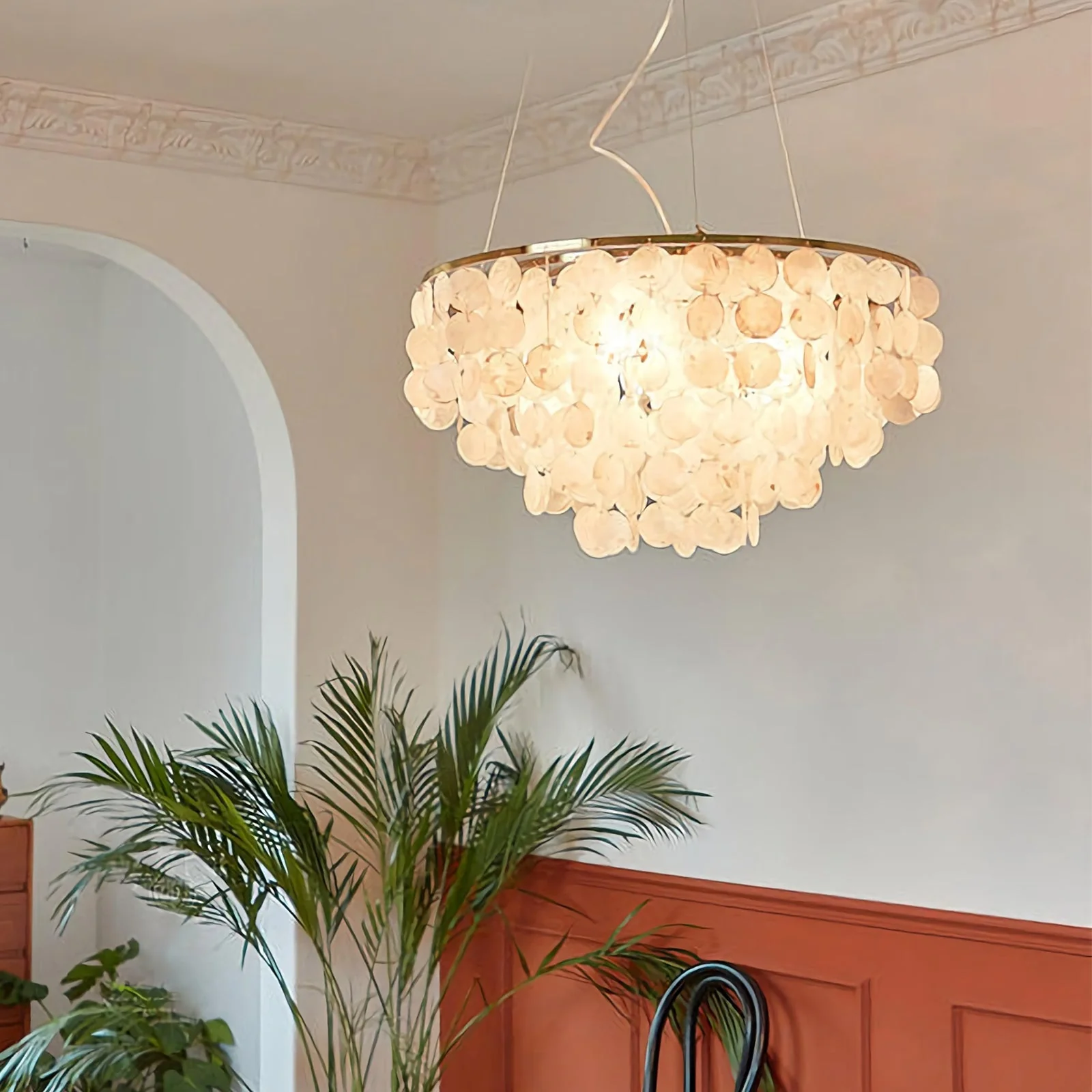 Shell Wind Chime Chandelier - Image 12