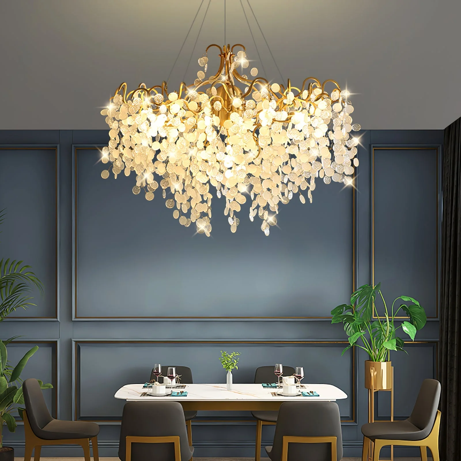 Shiro Noda Round Chandelier - Image 2