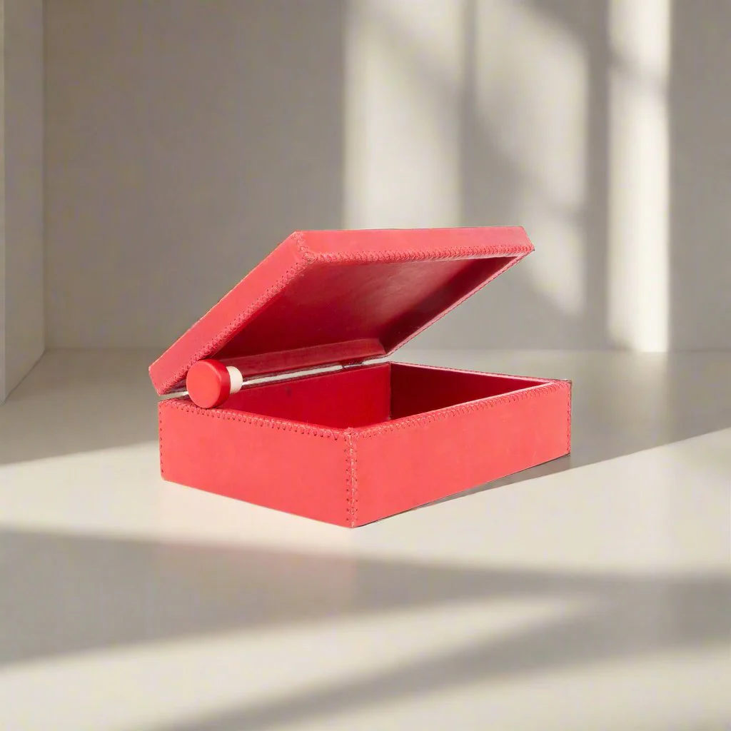 Siete Cajas  | Cedar & Leather Box - Image 2