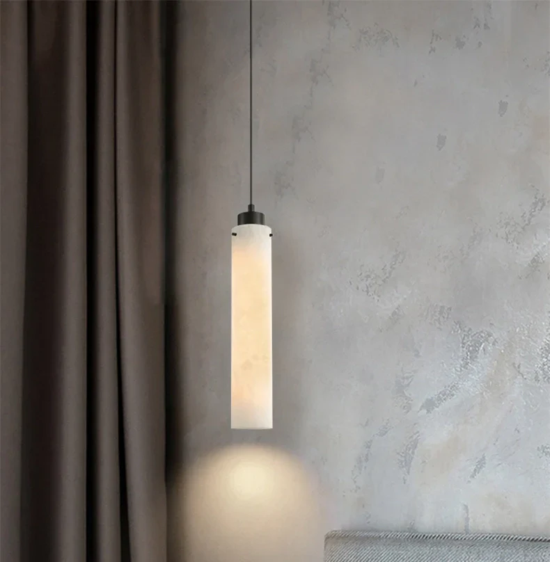 Simple Alabaster Pendant Lamp - Image 22