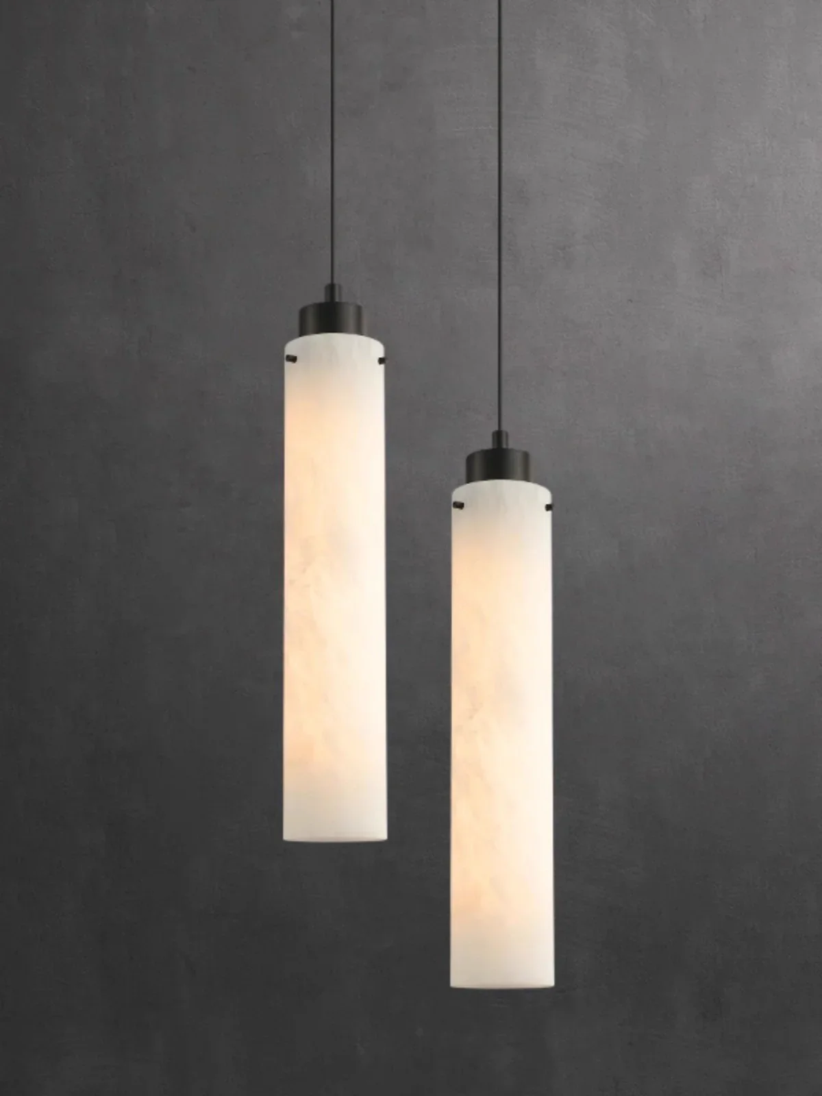 Simple Alabaster Pendant Lamp - Image 23