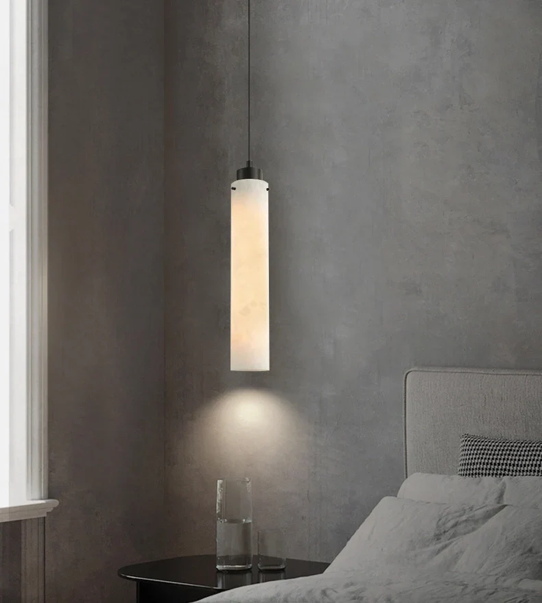 Simple Alabaster Pendant Lamp - Image 5