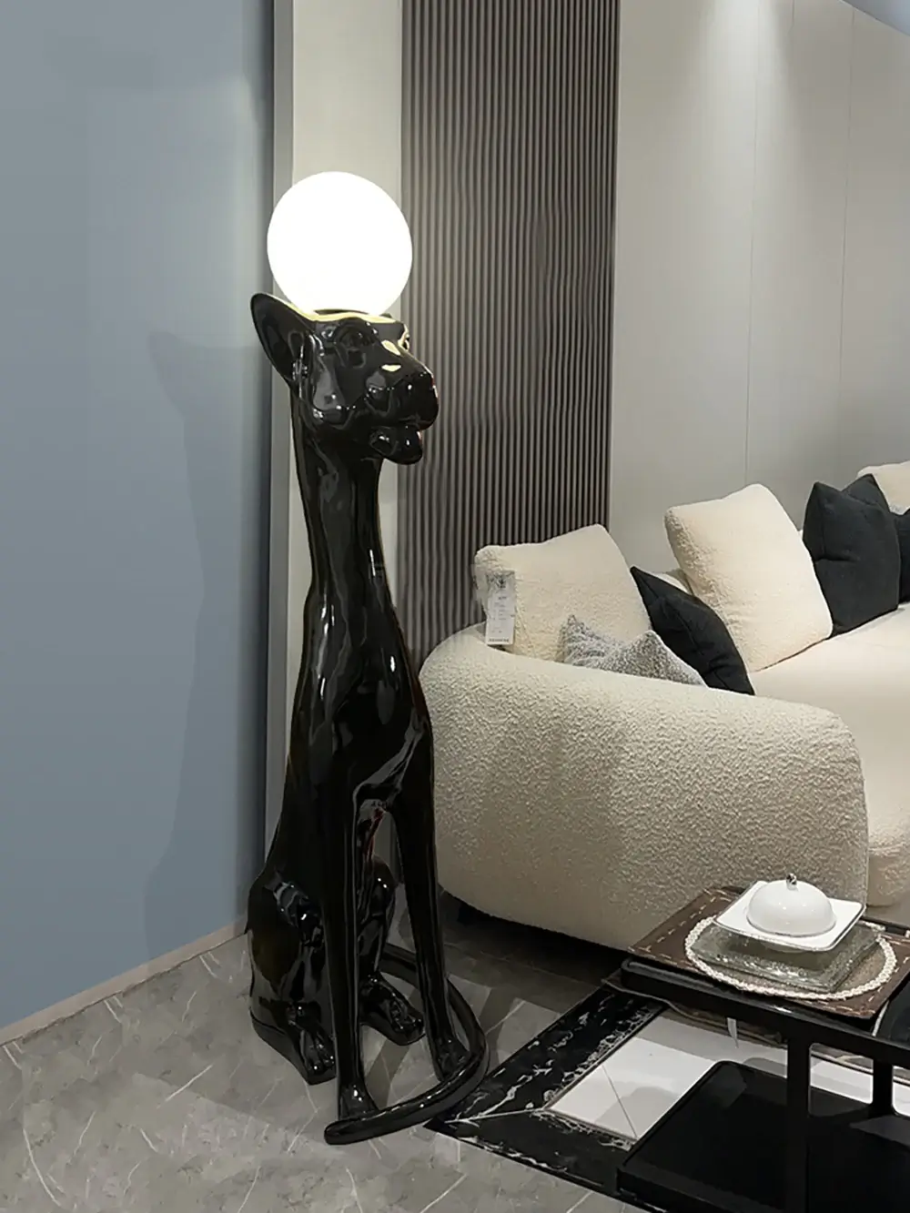 Sitting Dog Rylight Novelty Floor Lamp - Image 12