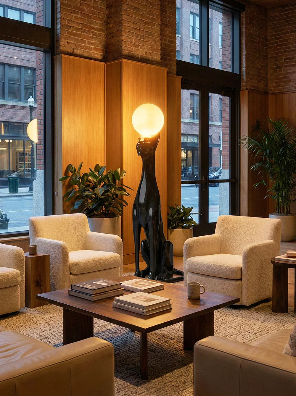 Sitting Dog Rylight Novelty Floor Lamp - Image 2