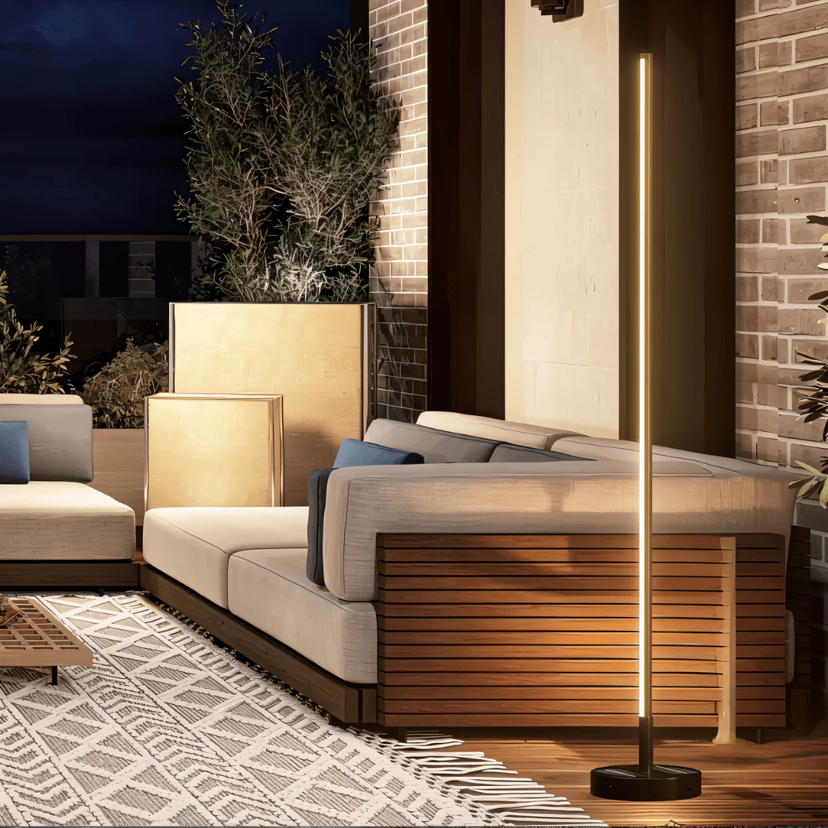 Solix Outdoor Floor Lamp - Image 4