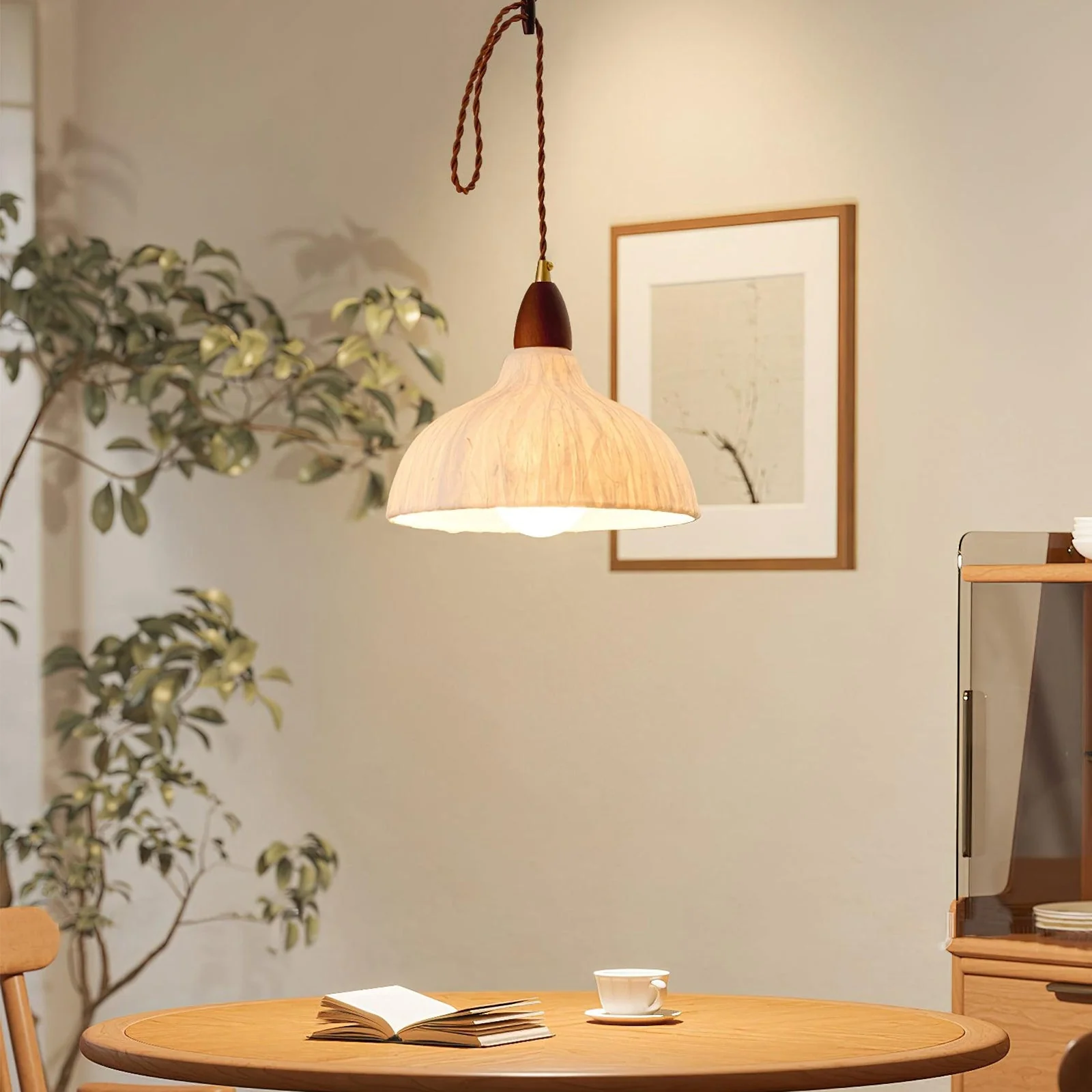 Soren Rice Paper Pendant Light - Image 15