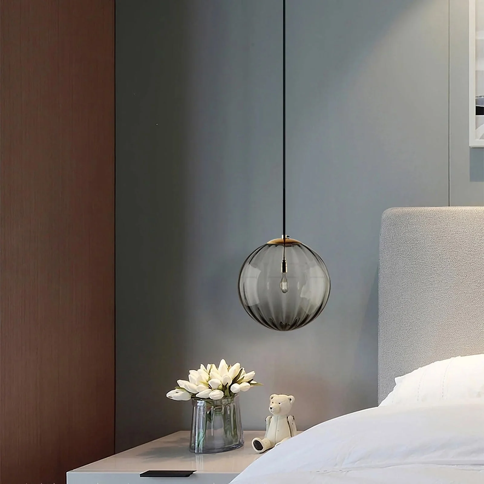 Spherical lampshade Pendant Light - Image 4