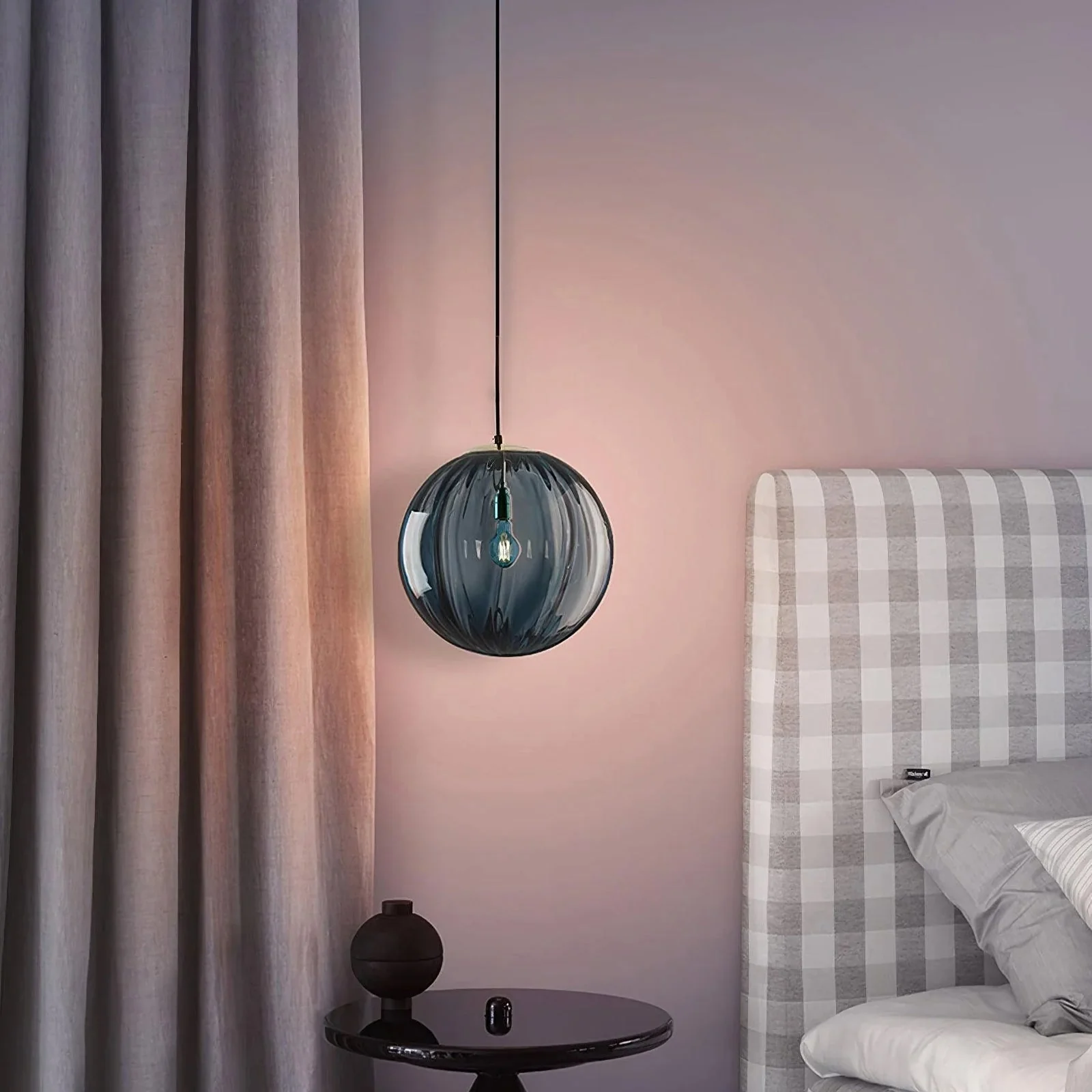 Spherical lampshade Pendant Light - Image 5