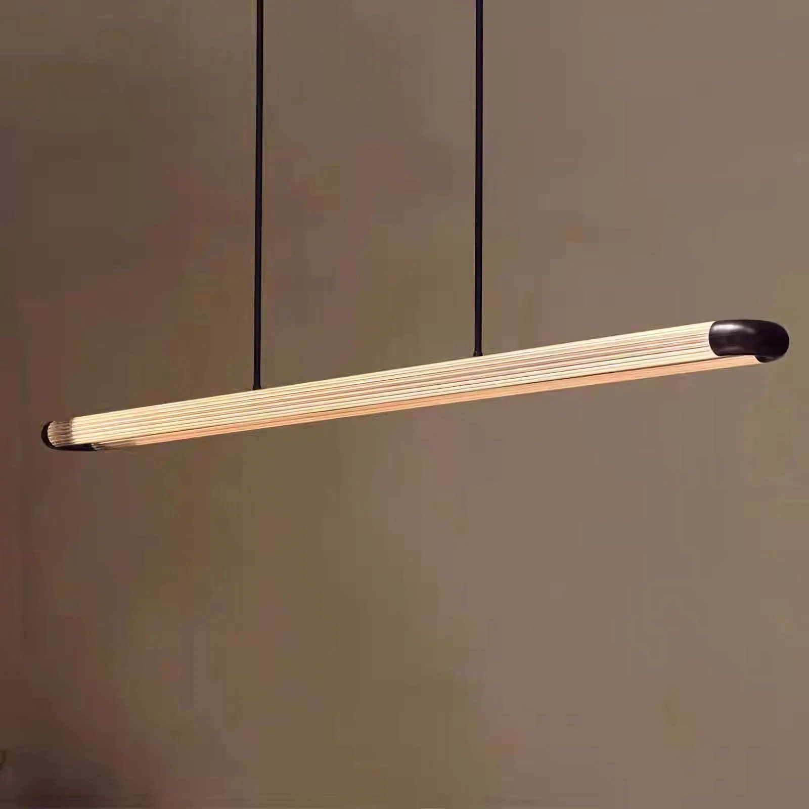Stainless Steel Long Strip Pendant Light - Image 6